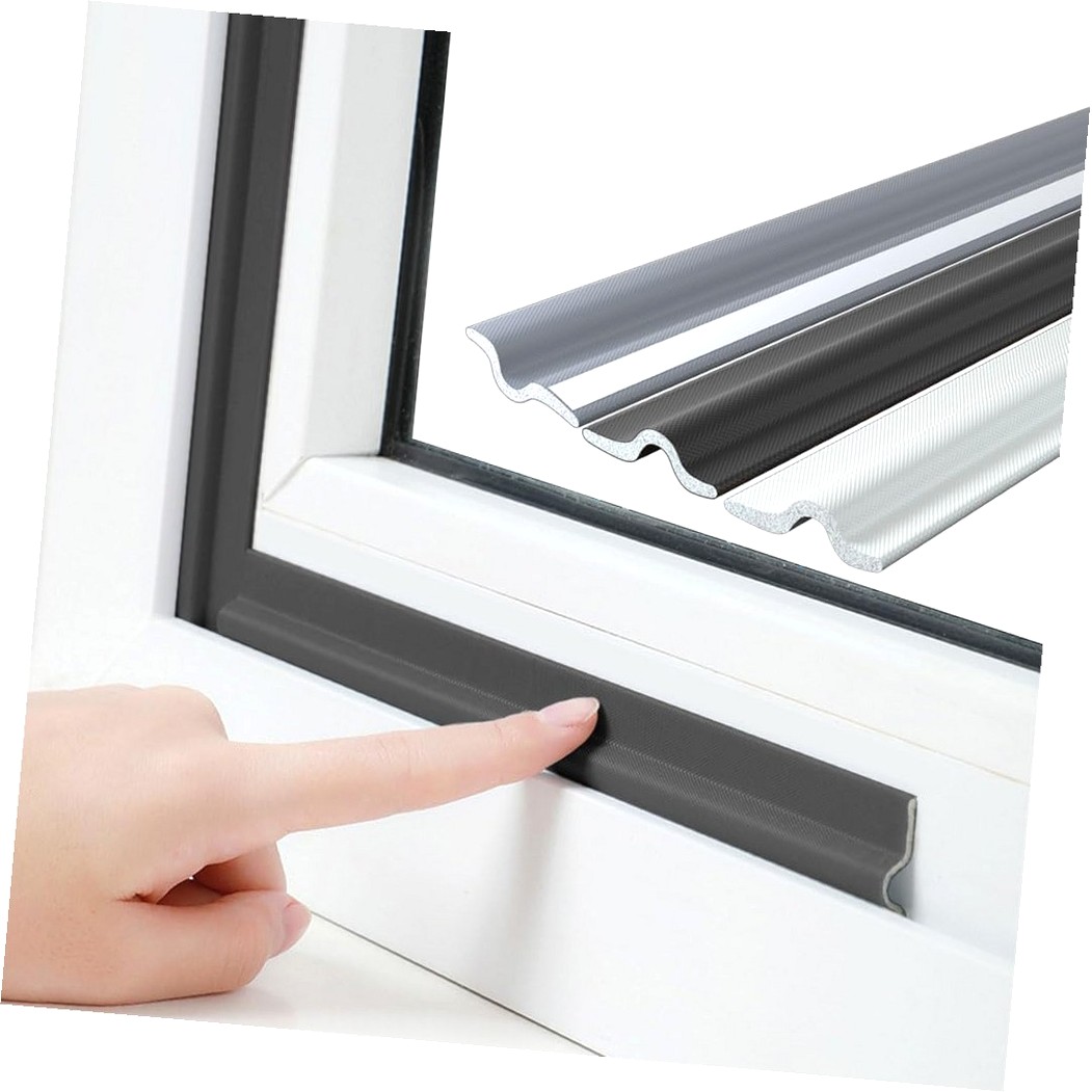Window Draft Insert Coolnut 196 Inch Window Draft Stopper Seal Strip, Window and Door Side ...