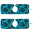 thumbnail image 1 of Coolnut 2 PCS Faucet Splash Catcher, Tulips Microfiber Cloth Kitchen Faucet Absorbent Mat Sink Splash Guard Faucet Mat Sink Water Absorbent Mat for Kitchen, 14"x5", 1 of 7