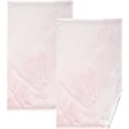 thumbnail image 1 of Coolnut 2 PCS Hand TowelsBlush Pink Marble Texture 16 x 28 Inch Soft Highly Absorbent Cotton Bathroom Towels for Bathroom Ktichen Travel SPA Gym, 1 of 6