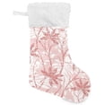 thumbnail image 1 of Coolnut 2 Pack Christmas Stockings 17.7 Inches Floral Pattern Large Size Xmas Cable Stocking Gifts & Decorations for Family Holiday Xmas Party, 1 of 6