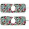 thumbnail image 1 of Coolnut 2 Pack Faucet Mat Splash Guard for Kitchen Sink,Cuban Flower 30x5 Inch Super Absorbent Microfiber Sink Protector Mat, Kitchen Sink Mat Machine Washable Kitchen Sink Accessories, 1 of 7