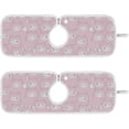 thumbnail image 1 of Coolnut 2 Pack Faucet Mat Splash Guard for Kitchen Sink, Cute Alpaca 14x5 Inch Super Absorbent Microfiber Sink Protector Mat, Kitchen Sink Mat Machine Washable Kitchen Sink Accessories, 1 of 7