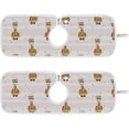 thumbnail image 1 of Coolnut 2 Pack Faucet Mat Splash Guard for Kitchen Sink,Cute Giraffe Childish 30x5 Inch Super Absorbent Microfiber Sink Protector Mat, Kitchen Sink Mat Machine Washable Kitchen Sink Accessories, 1 of 7