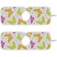 thumbnail image 1 of Coolnut 2 Pack Faucet Mat Splash Guard for Kitchen Sink,Floral Butterflies 30x5 Inch Super Absorbent Microfiber Sink Protector Mat, Kitchen Sink Mat Machine Washable Kitchen Sink Accessories, 1 of 7
