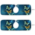 thumbnail image 1 of Coolnut 2 Pack Faucet Mat Splash Guard for Kitchen Sink, Golden Butterfly 14x5 Inch Super Absorbent Microfiber Sink Protector Mat, Kitchen Sink Mat Machine Washable Kitchen Sink Accessories, 1 of 7