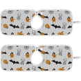 thumbnail image 1 of Coolnut 2 Pack Faucet Mat Splash Guard for Kitchen Sink, Halloween Bats 14x5 Inch Super Absorbent Microfiber Sink Protector Mat, Kitchen Sink Mat Machine Washable Kitchen Sink Accessories, 1 of 7