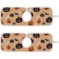 thumbnail image 1 of Coolnut 2 Pack Faucet Mat Splash Guard for Kitchen Sink, Halloween Pumpkins Spiders 14x5 Inch Super Absorbent Microfiber Sink Protector Mat, Kitchen Sink Mat Machine Washable Kitchen Sink Accessories, 1 of 7