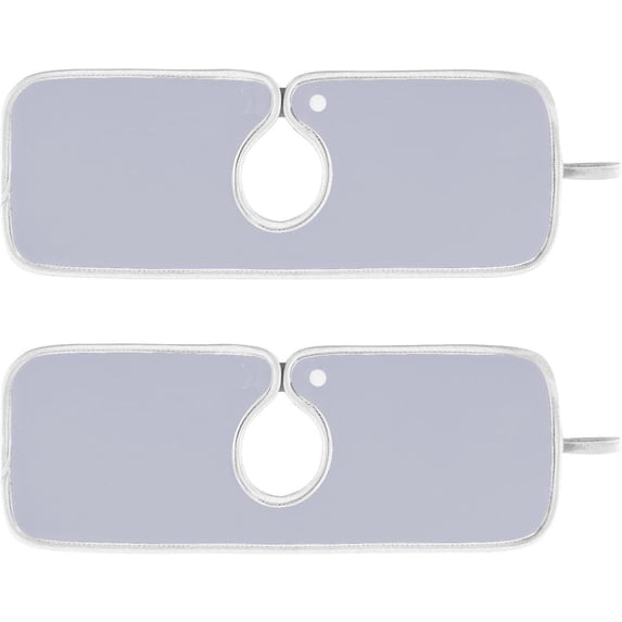 Coolnut 2 Pack Faucet Mat Splash Guard for Kitchen Sink, Lavender 14x5 Inch Super Absorbent Microfiber Sink Protector Mat, Kitchen Sink Mat Machine Washable Kitchen Sink Accessories