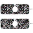 thumbnail image 1 of Coolnut 2 Pack Faucet Mat Splash Guard for Kitchen Sink, Leopard Skin Faucet Handle Drip Catcher Tray Absorbent Mat Fast Dry Mat for Kitchen, Bathroom, 14"x5", 1 of 7