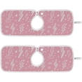 thumbnail image 1 of Coolnut 2 Pack Faucet Mat Splash Guard for Kitchen Sink, Lightning Bolt Signs 14x5 Inch Super Absorbent Microfiber Sink Protector Mat, Kitchen Sink Mat Machine Washable Kitchen Sink Accessories, 1 of 7