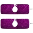 thumbnail image 1 of Coolnut 2 Pack Faucet Mat Splash Guard for Kitchen Sink,Purple Shiny 30x5 Inch Super Absorbent Microfiber Sink Protector Mat, Kitchen Sink Mat Machine Washable Kitchen Sink Accessories, 1 of 7