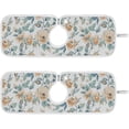 thumbnail image 1 of Coolnut 2 Pack Faucet Mat Splash Guard for Kitchen Sink,Spring Flowers and Leaves 30x5 Inch Super Absorbent Microfiber Sink Protector Mat, Kitchen Sink Mat Machine Washable Kitchen Sink Accessories, 1 of 7