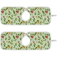 thumbnail image 1 of Coolnut 2 Pack Faucet Mat Splash Guard for Kitchen Sink,Summer Butterflyes Bees 30x5 Inch Super Absorbent Microfiber Sink Protector Mat, Kitchen Sink Mat Machine Washable Kitchen Sink Accessories, 1 of 7