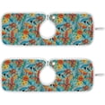 thumbnail image 1 of Coolnut 2 Pack Faucet Mat Splash Guard for Kitchen Sink,Tropical Birds 30x5 Inch Super Absorbent Microfiber Sink Protector Mat, Kitchen Sink Mat Machine Washable Kitchen Sink Accessories, 1 of 7