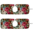 thumbnail image 1 of Coolnut 2 Pack Faucet Mat Splash Guard for Kitchen Sink, Vintage Flowers 14x5 Inch Super Absorbent Microfiber Sink Protector Mat, Kitchen Sink Mat Machine Washable Kitchen Sink Accessories, 1 of 7