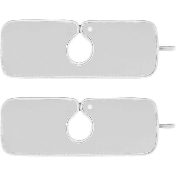 Coolnut 2 Pack Faucet Mat Splash Guard for Kitchen Sink,White 30x5 Inch Super Absorbent Microfiber Sink Protector Mat, Kitchen Sink Mat Machine Washable Kitchen Sink Accessories