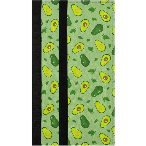 Coolnut 2PCS Avocado Refrigerator Door Handle Covers, 14"x 5.5" Washable Antiskid Kitchen Appliance Handle Protective Cover for Fridge, Oven, Dishwasher, Microwave
