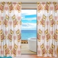 thumbnail image 1 of Coolnut 2PCS Sheer Curtains, 78"x55" Beautiful Baby Toys Gauze Door and Window Voile Curtain Panels for Bedroom Living Room, 1 of 4