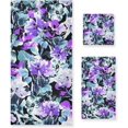 thumbnail image 1 of Coolnut 3 PCS Towel Bouquet Beautiful Flower Cotton Bath Towel Set (1 Bath Towel, 1 Hand Towel, 1 Washcloth) for Bathroom, Super Soft and Quick Dry Towels, 1 of 6