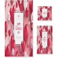 thumbnail image 1 of Coolnut 3 PCS Towel Valentine's Day Mother's Day Red Hearte Love Cotton Bath Towel Set (1 Bath Towel, 1 Hand Towel, 1 Washcloth) for Bathroom, Super Soft and Quick Dry Towels, 1 of 6