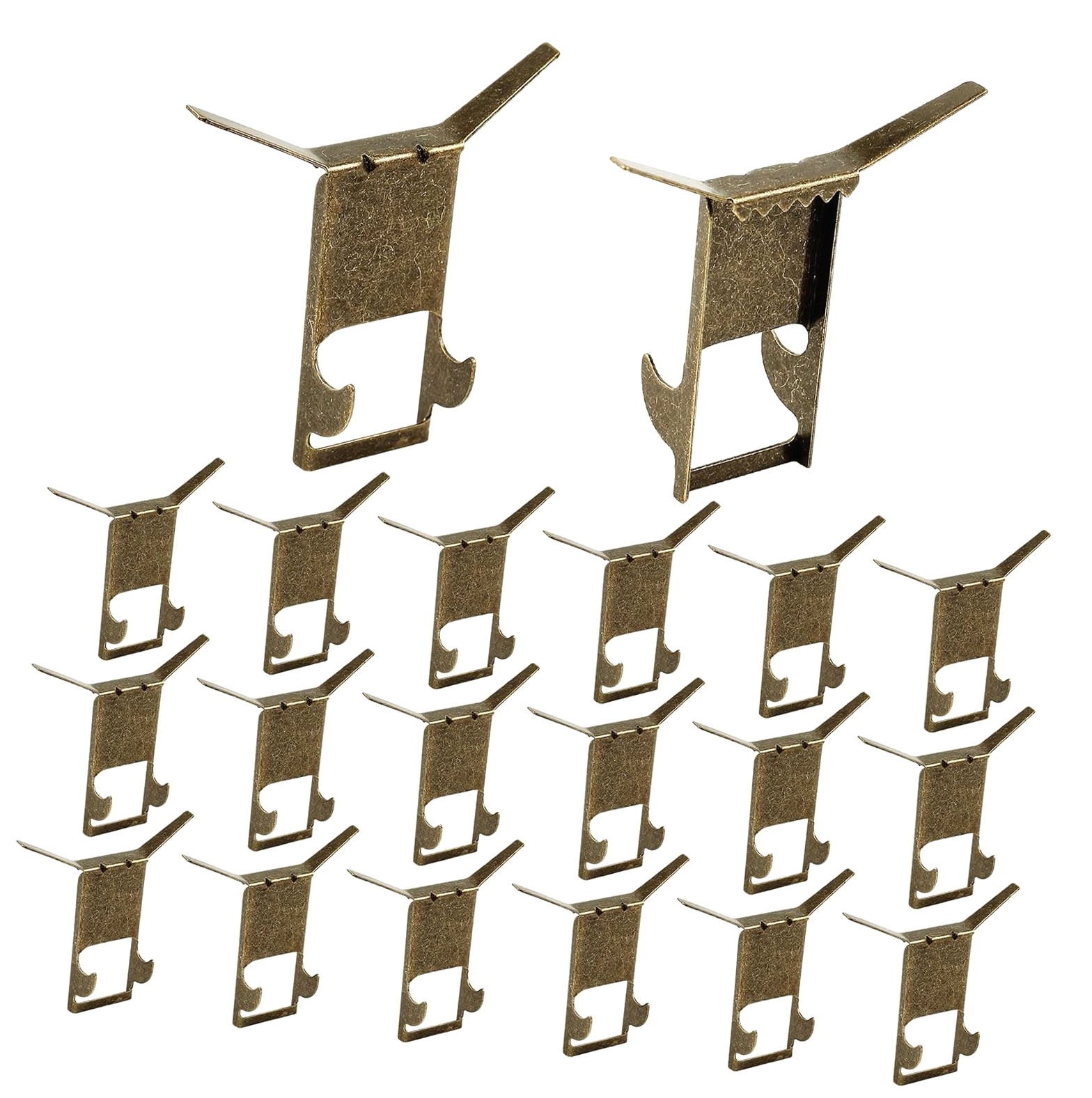 Coolnut 30 Pcs Brick Wall Hangers Clips No Drill for Hanging Christmas ...