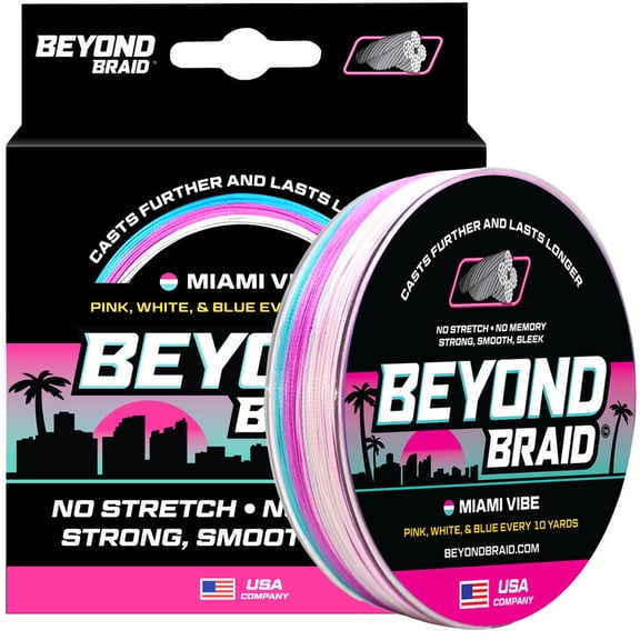 Beyond Braid Miami Vibe 300 Yards 10LB