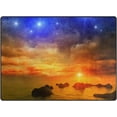 thumbnail image 1 of Coolnut 3D Fantasy Landscape Area Rug Carpet, Light Weight Polyester Floor Mat Kids Playing Mat for Living Room Bedroom , 7' x 5' (80 x 58 in), 1 of 6