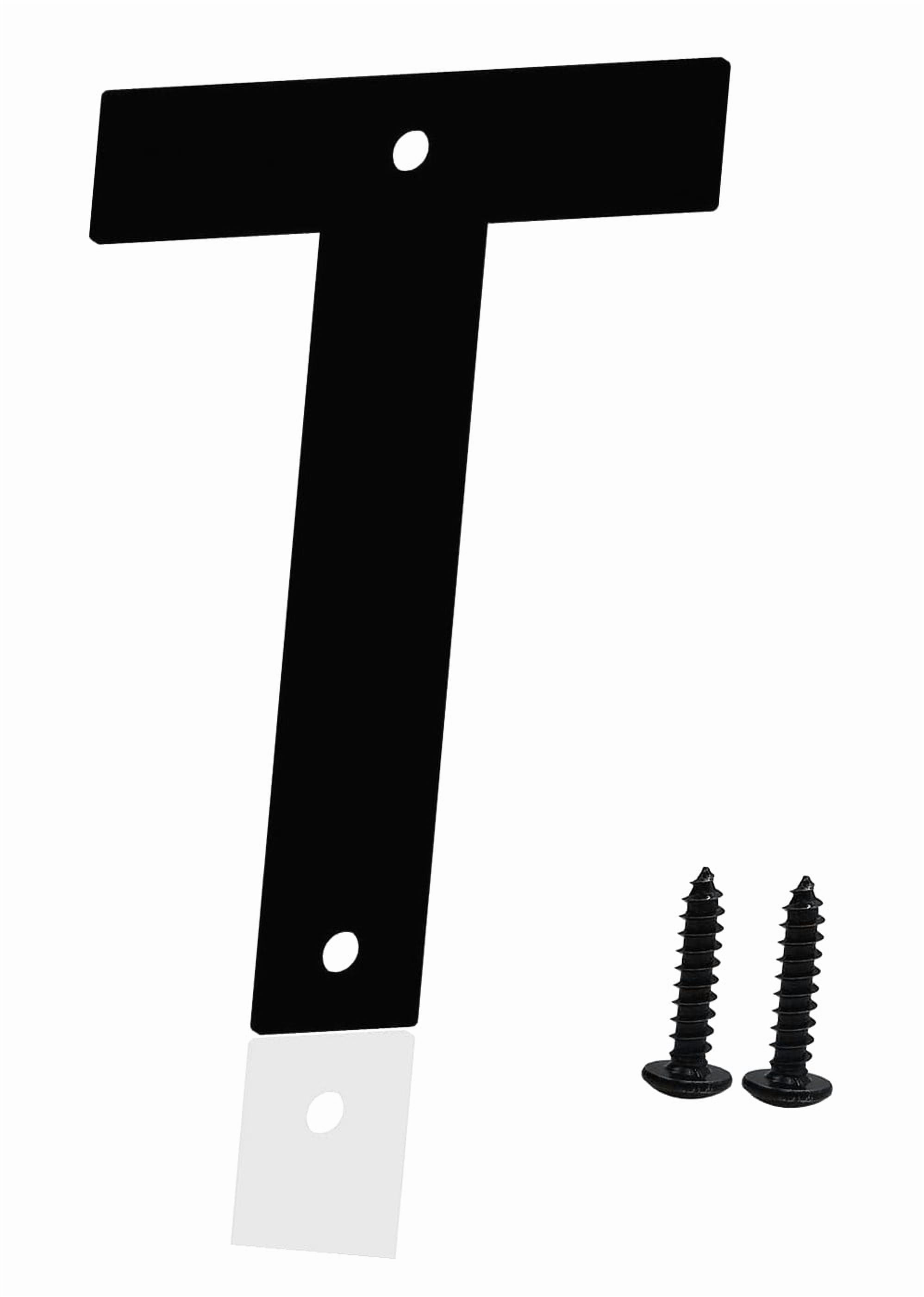 Coolnut 5 Inch Metal House Numbers Letters, Address Letters, Mailbox ...