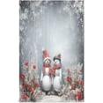 thumbnail image 1 of Coolnut 6 Pack Christmas Snowman Kitchen Towels Highly Absorbent, Super Soft Dishcloths 18 x 28 Inches Reusable Quick Drying Tea Towels Set for Home,Kitchen Decor Wash cloth, 1 of 7