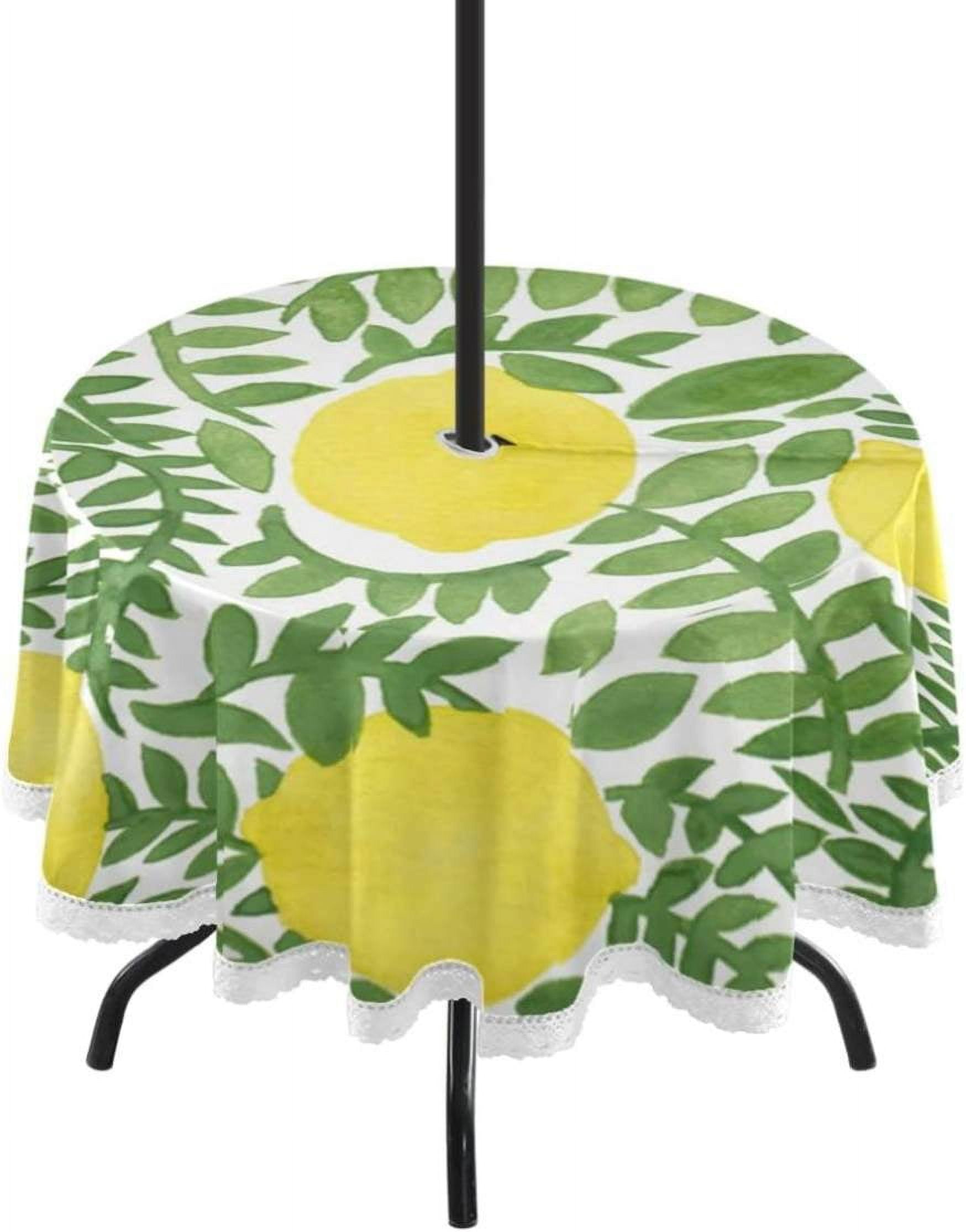 Circular Outdoor Tablecloth