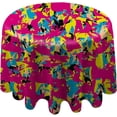 thumbnail image 1 of Coolnut 60"x60" Round Tablecloth, Colorful Abstract Background Modern Table Cover for Home Decoration Washable Table Cloth for Dinner Picnic, 1 of 5