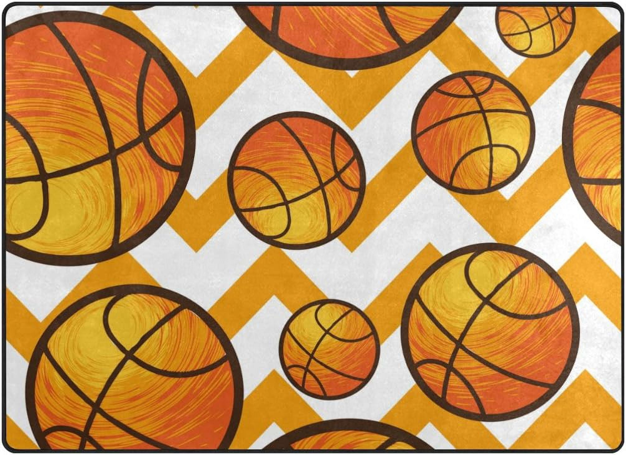 Coolnut 80 x 58 inches Lightweight Soft Area Rug Mat Indoor Floor Rugs ...