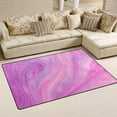 thumbnail image 1 of Coolnut Abstract Food Dyes On Milk Area Rug Carpet for Living Room Bedroom 3'x2', 1 of 6