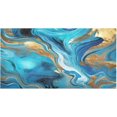 thumbnail image 1 of Coolnut Abstract Marble Bath Mat, Dry Quickly Non Slip Absorbent Bath Rug, Soft Living Room Bedroom Home Floor Mats, Bath Mats for Bathroom, Tub and Shower 20" x 39" Home Decor Gifts, 1 of 7