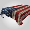 thumbnail image 1 of Coolnut American Flag Rectangle Tablecloth Spill-Proof Polyester Table Cloth Table Cover for Kitchen Dining Picnic Holiday Party Decoration,54"x54", 1 of 7
