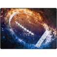thumbnail image 1 of Coolnut American Football Sport Area Rug Pad - 80 x 58 inch - 100% Light Weight Polyester Fabric for Living - Bedroom, 1 of 6