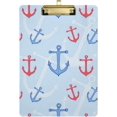 thumbnail image 1 of Coolnut Anchor Clipboard, Acrylic Standard A4 Letter Size Clip Board with Low Profile Clip for Office, Classroom, Doctor, Nurse and Teacher, 12.5"x9", 1 of 7