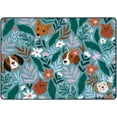 thumbnail image 1 of Coolnut Area Rug 60 x 39 inch (5'x 3'3"), Cute Dogs and Beautiful Flowers Nursery Rug Floor Mat Kids Playing Mat for Living Room Bedroom, 1 of 6