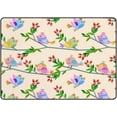 thumbnail image 1 of Coolnut Area Rug 60x39 inch, Cute Bird on Branches Nursery Rug Floor Mat Kids Playing Mat for Living Room Bedroom, 1 of 6