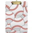 thumbnail image 1 of Coolnut Baseball Clipboard, Acrylic Standard A4 Letter Size Clip Board with Low Profile Clip for Office, Classroom, Doctor, Nurse and Teacher, 12.5"x9", 1 of 7