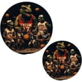 thumbnail image 1 of Coolnut Baseball Player Dinosaur Pot Holders Trivets Set 2Pcs, Potholders for Kitchens, Pure Cotton Thread Weave Trivets for Hot Dishes/Pot/Bowl/Teapot/Hot Pot Holders Home Decor Gifts, 1 of 7