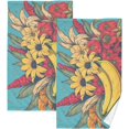 thumbnail image 1 of Coolnut Bathroom Towels 2 Pieces 16×28 inches, Cotton Bath Towel Water Absorbent Lightweight Quickdry Towels for Bathroom Ktichen Travel Gym, 1 of 6
