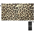 thumbnail image 1 of Coolnut Beach Towels Animal Camping Towels Leopard Skin Sand Free Beach Towel, 30"x60" Large Beach Towels Quick Dry Bath Travel Towels Pool Yoga Beach Mat for Men Women, 1 of 6