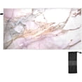 thumbnail image 1 of Coolnut Beach Towels Beautiful Marble Stone Camping Towels Sand Free Beach Towel, 30"x60" Large Beach Towels Quick Dry Bath Travel Towels Pool Yoga Beach Mat for Men Women, 1 of 6