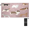 thumbnail image 1 of Coolnut Beach Towels Dog Paw Dog Camping Towels Animal Sand Free Beach Towel, 30"x60" Large Beach Towels Quick Dry Bath Travel Towels Pool Yoga Beach Mat for Men Women, 1 of 6
