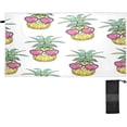 thumbnail image 1 of Coolnut Beach Towels Pineapple Heart Camping Towels Tropical Fruits Sand Free Beach Towel, 30"x60" Large Beach Towels Quick Dry Bath Travel Towels Pool Yoga Beach Mat for Men Women, 1 of 6