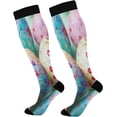 thumbnail image 1 of Coolnut Beautiful Easter Eggs Compression Socks for Women&Men Circulation-Best Support for Nurses, Running, Athletic-1 Pairs Gift, 1 of 7