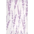 thumbnail image 1 of Coolnut Beautiful Lavender Kitchen Dish Towel Set of 1, Super Soft Absorbent Cleaning Cloth, Reusable Quick Drying Kitchen Towel for Home, Kitchen Washcloth Gift, 1 of 7