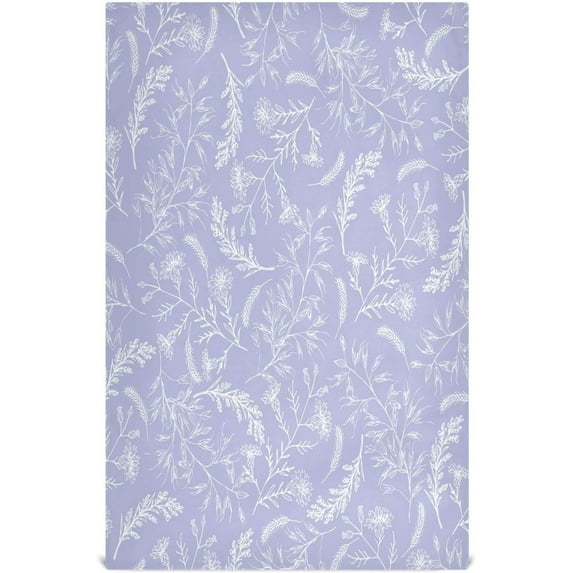 Coolnut Beautiful Lavender Kitchen Dish Towel Set of 4, Super Soft Absorbent Cleaning Cloth, Reusable Quick Drying Kitchen Towel for Home, Kitchen Washcloth Gift