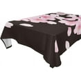 thumbnail image 1 of Coolnut Beautiful Sakura Flowers Tablecloth, Modern Table Cover for Home Decoration Spill Proof Cloth Washable for Dinner Picnic 60"x 60", 1 of 6